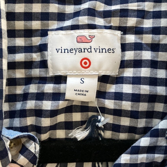 VV for Target Mens Checkered Button Down - Picture 3 of 4
